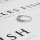 Pre-Owned 9ct White Gold 5 Illusion Set Diamond Twist Ring