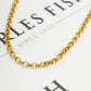 Pre-Owned 9ct Gold Belcher Chain Necklace 20 Inch