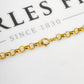Pre-Owned 9ct Gold Belcher Chain Necklace 20 Inch