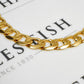 Pre-Owned 9ct Gold Curb Chain Bracelet 8.5 Inch
