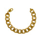 Pre-Owned 9ct Gold Curb Chain Bracelet 8.5 Inch