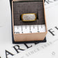 Pre-Owned 18ct Gold 5 Row Diamond Ring Size M.5