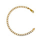 Pre-Owned 9ct Gold Curb Chain Bracelet 8 Inch