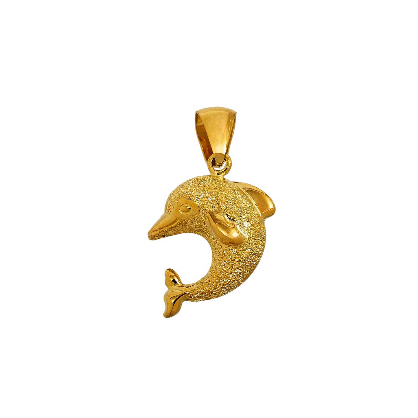 Pre-Owned 18ct Gold Dolphin Pendant