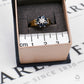 Pre-Owned 18ct Gold Sapphire & Diamond Cluster Ring Size K