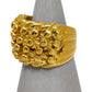 Pre-Owned 18ct Gold 4 Row Shot Ring Size R.5