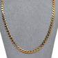 Pre-Owned 9ct Gold Curb Chain Necklace 22 Inch
