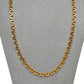 Pre-Owned 9ct Gold Anchor Chain Necklace 21 Inch