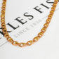 Pre-Owned 9ct Gold Anchor Chain Necklace 21 Inch