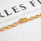 Pre-Owned 9ct Gold Anchor Chain Necklace 21 Inch