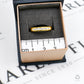 Pre-Owned 18ct Gold 7 Diamond Half Eternity Ring Size O