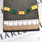 Pre-Owned 9ct Gold Jade Bracelet & Chinese Characters