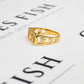 Pre-Owned 9ct Gold DAD Cherish Ring Size S