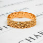 Pre-Owned 18ct Gold Rhombus Brickwork Bracelet