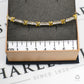Pre-Owned 18ct Gold 2 Tone Diamond Bracelet 7 Inch