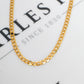 Pre-Owned 9ct Gold Curb Chain Bracelet 8 Inch