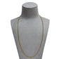 Pre-Owned 18ct Gold Curb Chain Necklace 22 Inch