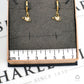 Pre-Owned 14ct Gold Huggie Earrings & CZ Swan Drops