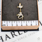 Pre-Owned 9ct Gold CZ Lizard Design Belly Bar