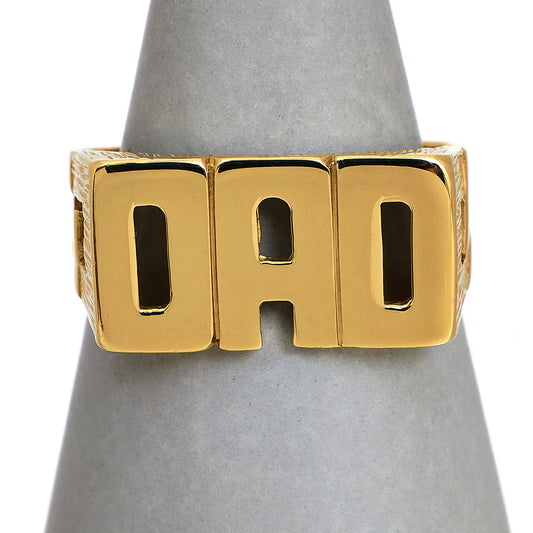 Pre-Owned 9ct Gold DAD Cherish Ring Size V
