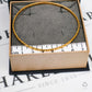 Pre-Owned 18ct Gold Patterned Bangle