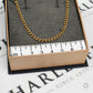 Pre-Owned 9ct Gold Curb Chain Necklace 26 Inch