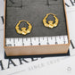 Pre-Owned 9ct Gold Claddagh Hoop Earrings