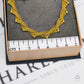 Pre-Owned 18ct Gold 3 Row Bead Dress Necklace 17 Inch