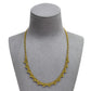 Pre-Owned 18ct Gold 3 Row Bead Dress Necklace 17 Inch