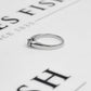 Pre-Owned 9ct White Gold Illusion Set Diamond Ring Size J.5