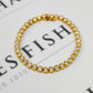 Pre-Owned 9ct Gold Diamond Tennis Bracelet 7 Inch