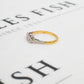 Pre-Owned 18ct Gold Illusion Set 3 Diamond Ring Size L