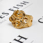 Pre-Owned 9ct Gold Mens Horse Cart, Shoe & Horse Head Ring