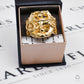 Pre-Owned 9ct Gold Mens Horse Cart, Shoe & Horse Head Ring