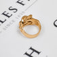 Pre-Owned 9ct Gold Mens Knot Ring Size W.5