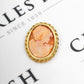 Pre-Owned 9ct Gold Oval Cameo Brooch
