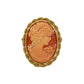 Pre-Owned 9ct Gold Oval Cameo Brooch