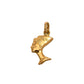 Pre-Owned 18ct Gold Nefertiti Head Pendant
