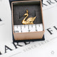 Pre-Owned 14ct Gold Swan Pendant