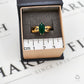 Pre-Owned 9ct Gold Marquise Cut Agate Ring Size P