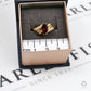 Pre-Owned 9ct Gold Marquise Cut Garnet Ring Size L