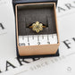 Pre-Owned 9ct Gold 7 Diaspore Flower Cluster Ring Size N