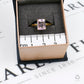 Pre-Owned 9ct Gold Rectangle Kunzite Ring Size N