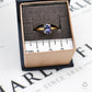 Pre-Owned 9ct Gold Oval Tanzanite Dress Ring Size N