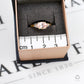 Pre-Owned 9ct Gold Oval Danburite & White Zircon Ring Size N