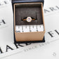 Pre-Owned 9ct Gold Round Beryl Dress Ring Size N