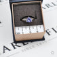 Pre-Owned 9ct White Gold Triangle Tanzanite Ring Size N