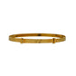 Pre-Owned 9ct Gold Child Patterned Bangle Expandable