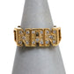 Pre-Owned 9ct Gold CZ NAN Cherish Ring Size L