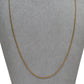 Pre-Owned 9ct Gold Curb Chain Necklace 21 Inch
